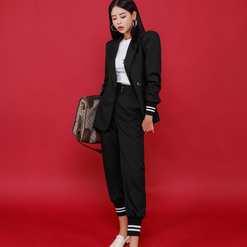 Winter Clothing Pants - Ele Slim Fit Suit Jaet And