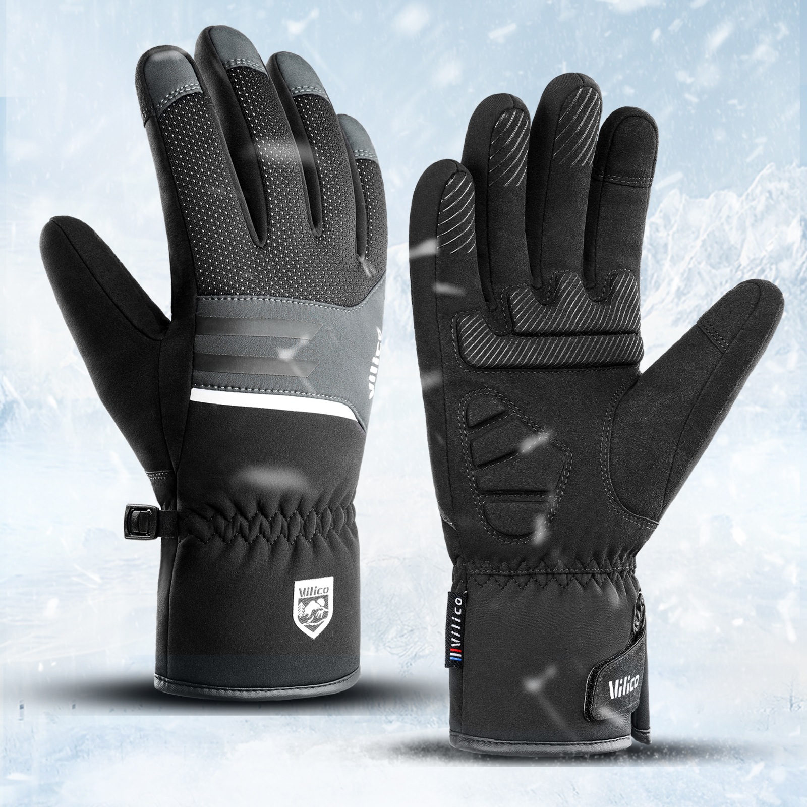 Waterproof Mitten Ski - Winter Waterproof Cycling Gloves Outdoor Sports