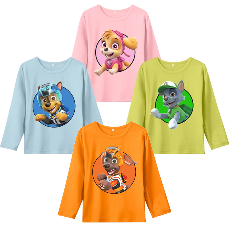 Winter Clothing For Boys - Paw Patrol Long-sleeved T-shirt for Boys