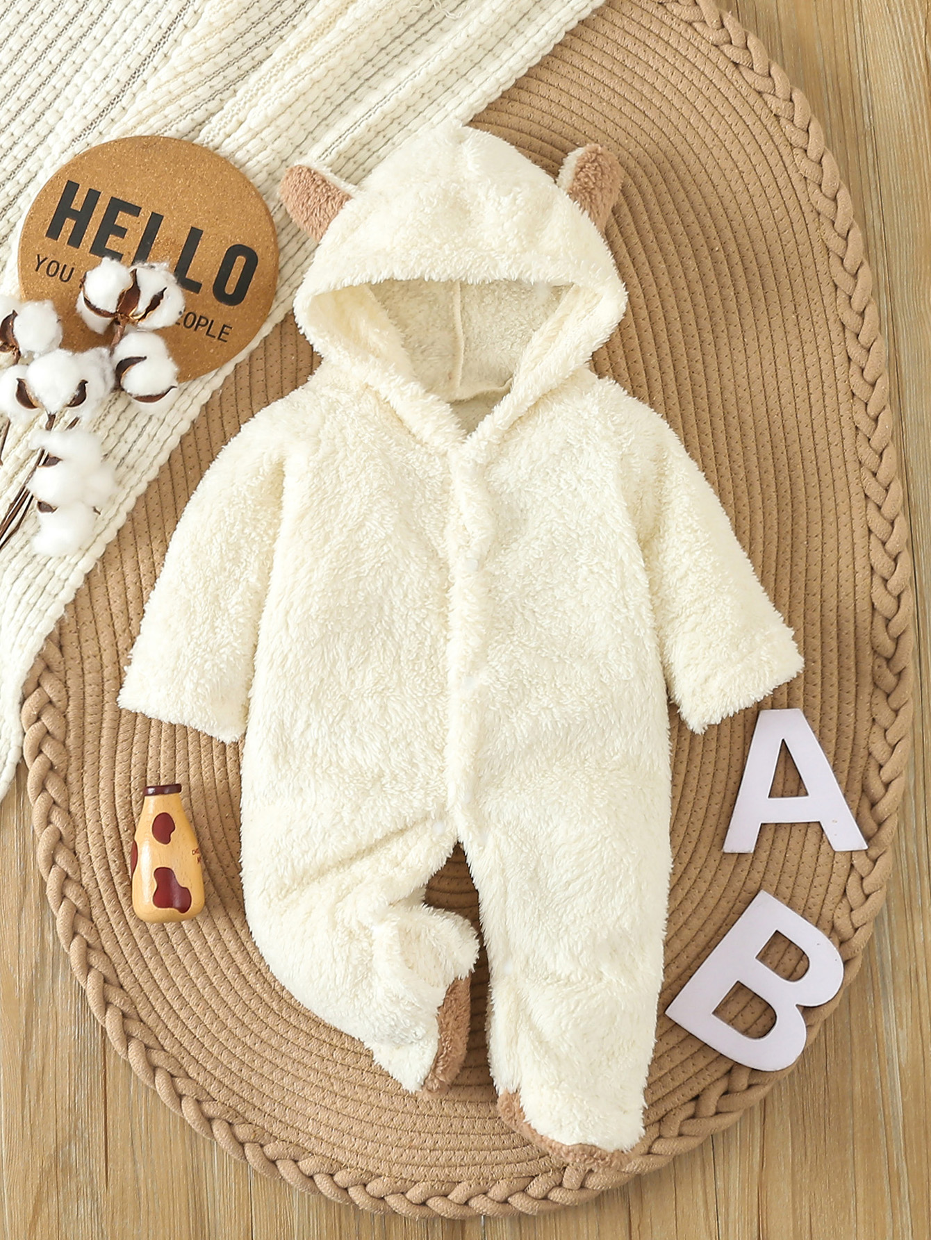 Winter Clothing Baby Boy - Newborn Baby Grils Boys Footed Romper