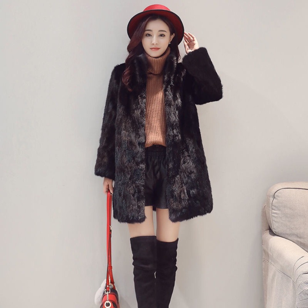 Winter Clothing Sale Women - Hot Sales Women Natural Mink Fur