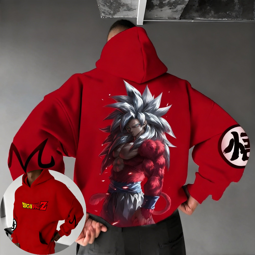 Winter Clothing For Boys - DRAGON BALL Men's Hoodie Sweatshirt Son