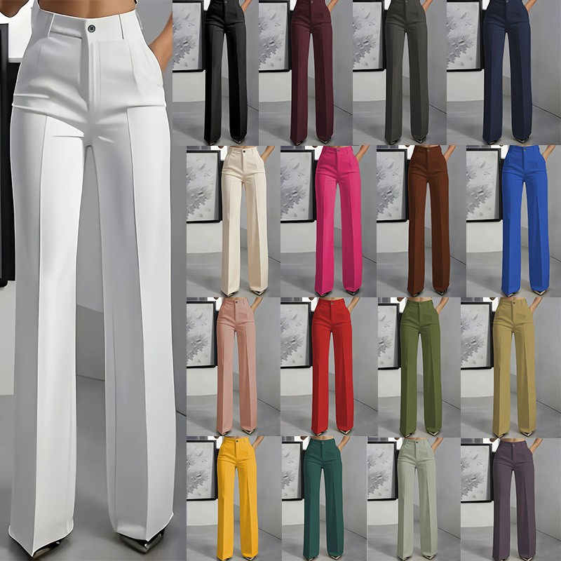 Winter Clothing Pants - Winter Women's Clothing High Waist Tailored