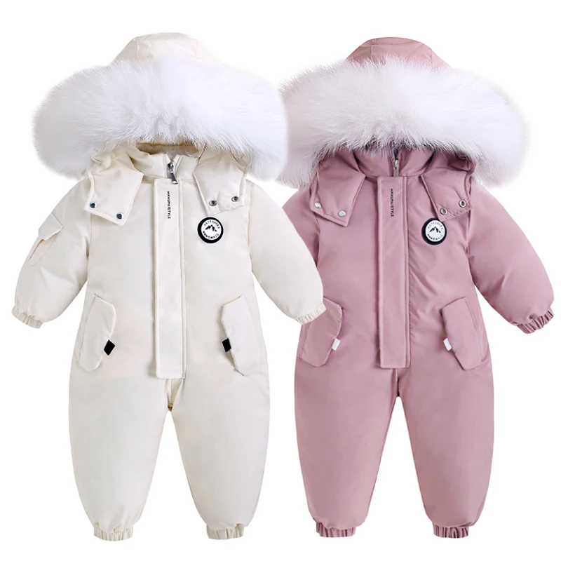 Winter Clothing Baby Boy - Winter Baby Ski Suit Plus Velvet