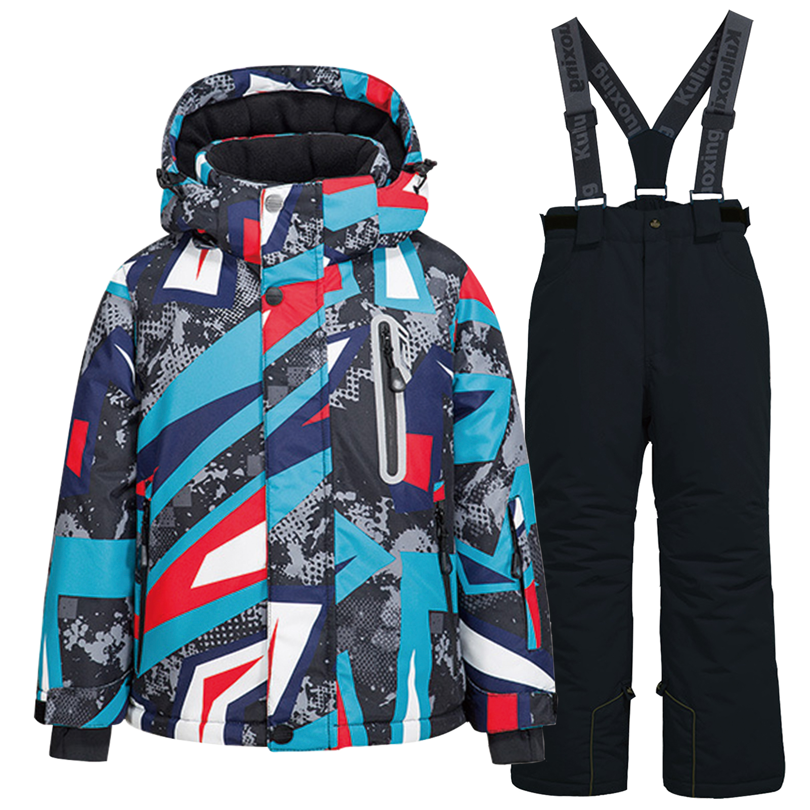 Winter Clothing For Boys - Kids Ski Suit,Warm Waterproof Windproof Thermal