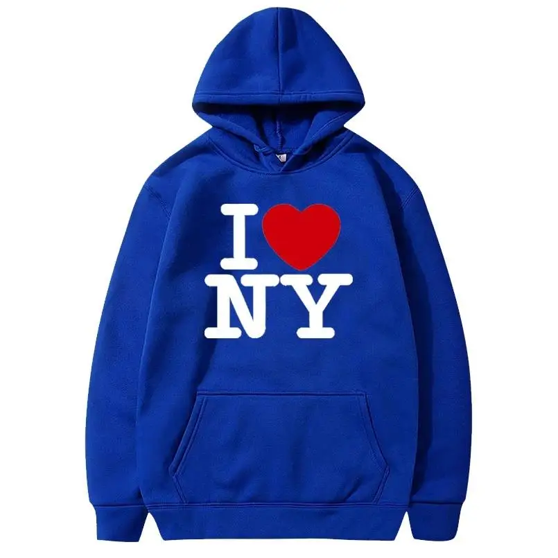 I Love New York Pritned Hoodie - مراجعة Winter Clothing New York وسعره
