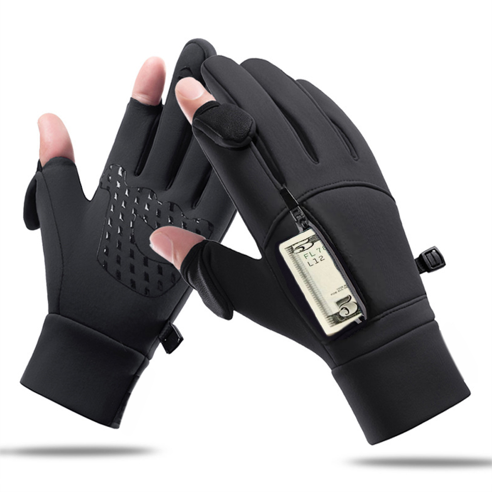 Winter Warm Gloves Flip Over E - مراجعة Waterproof Mitten Ski وسعره