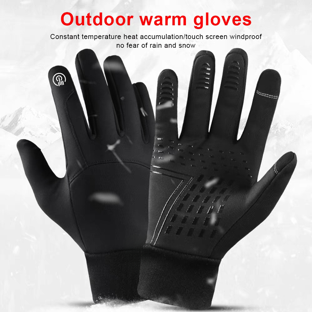 Autumn Winter Men Women Gloves - مراجعة Waterproof Mitten Ski وسعره