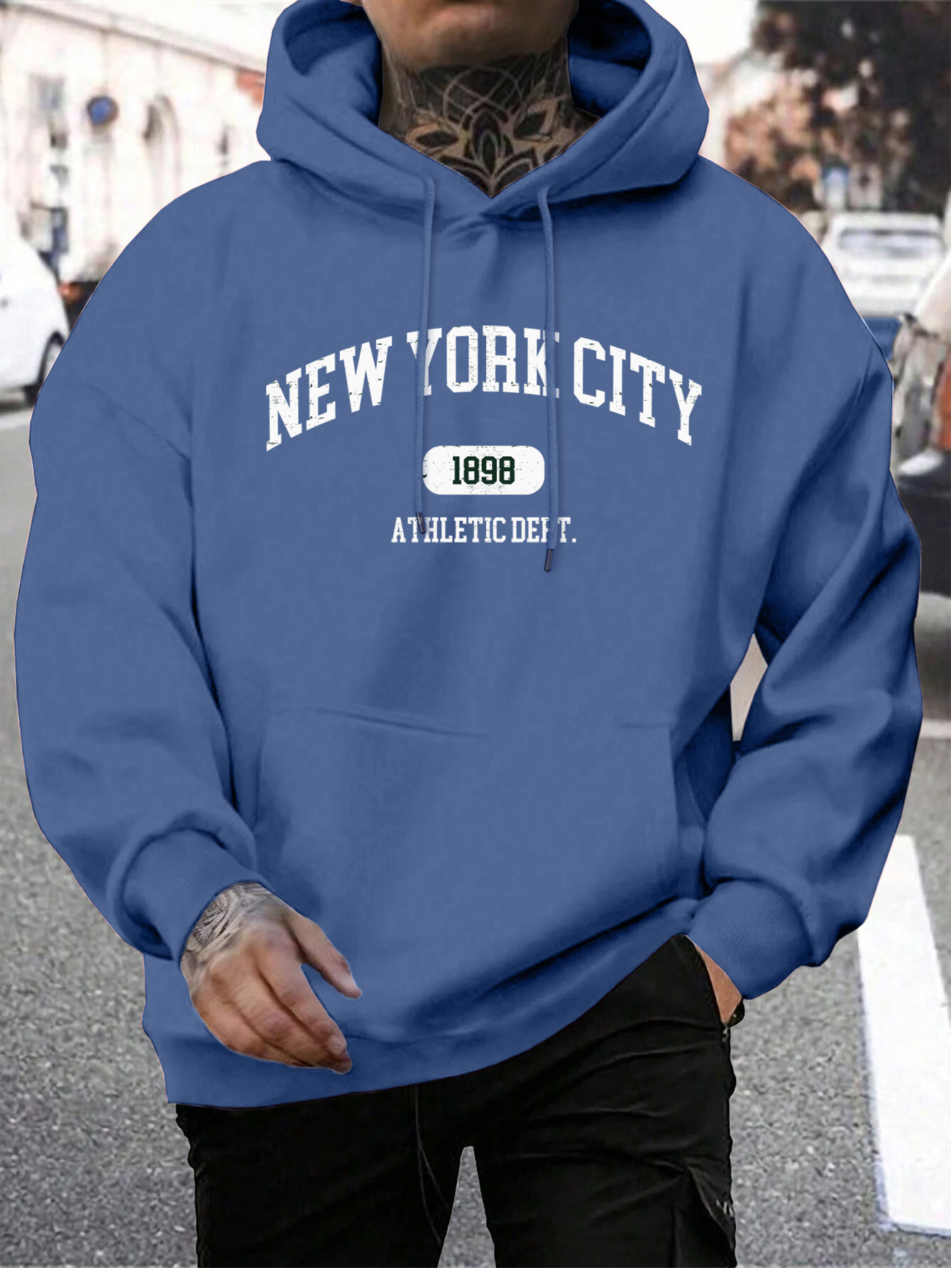 New York Usa City Letter Hoodi - مراجعة Winter Clothing New York وسعره