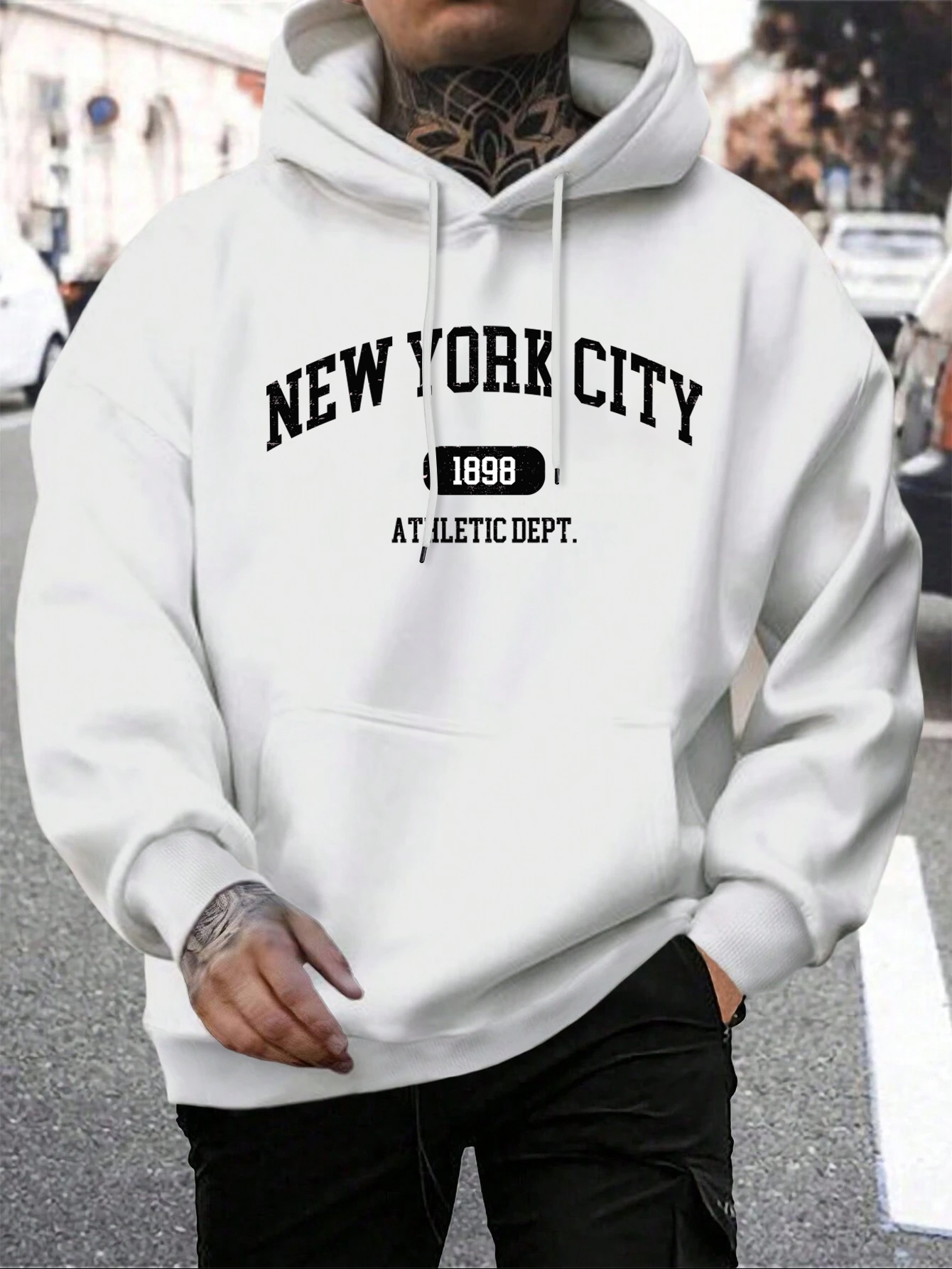 New York Usa City Letter Hoodi - مراجعة Winter Clothing New York وسعره