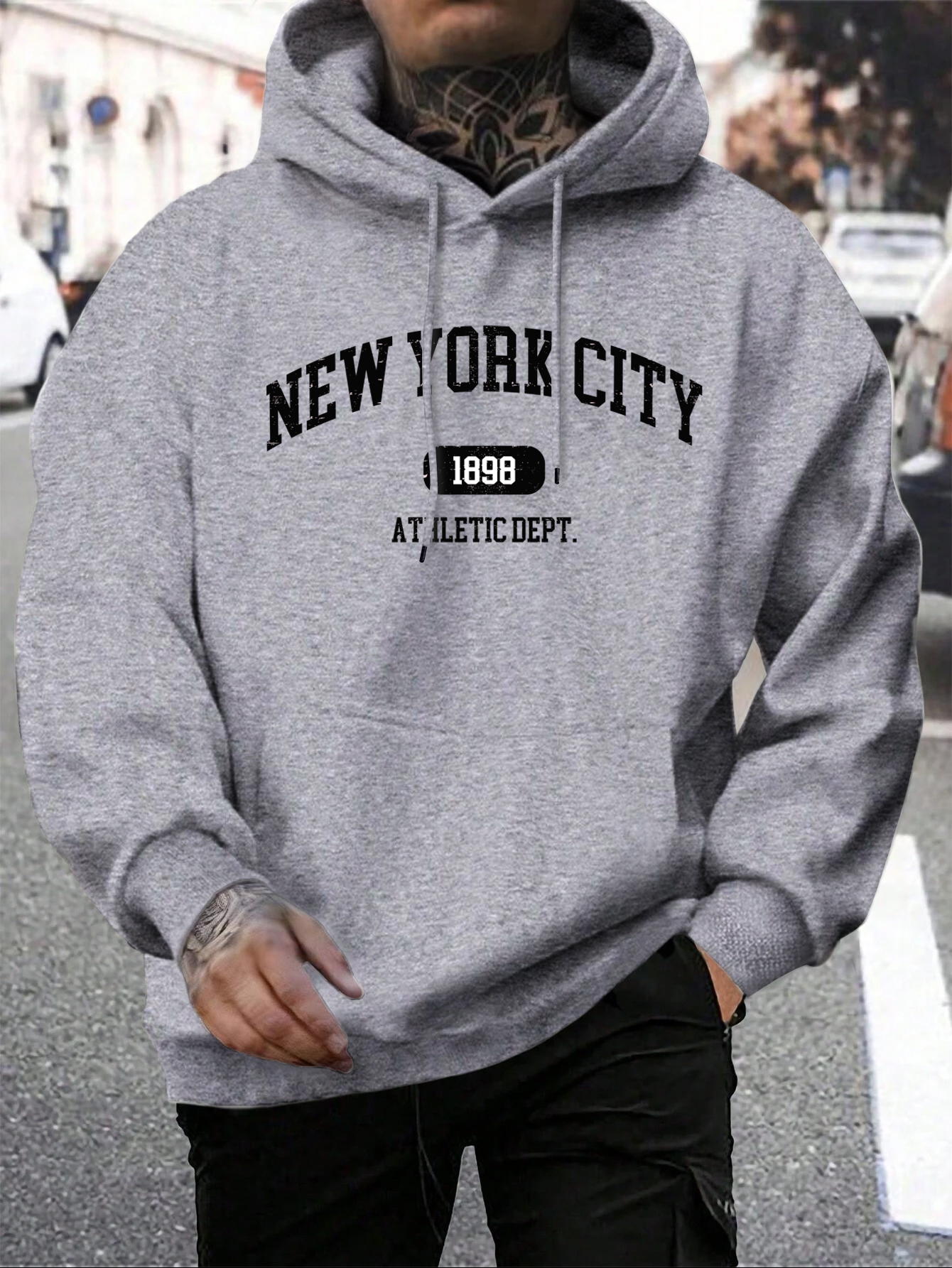 New York Usa City Letter Hoodi - مراجعة Winter Clothing New York وسعره