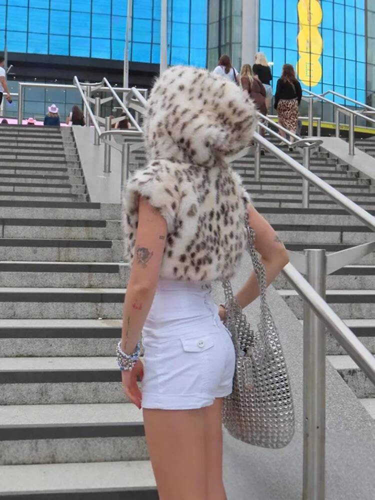 2026 Sexy Leopard Print Hooded - مراجعة Winter Clothing Taiwan وسعره
