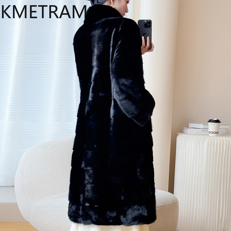 Real Whole Mink Fur Coat Woman - مراجعة Quality Winter Clothing Jacket وسعره