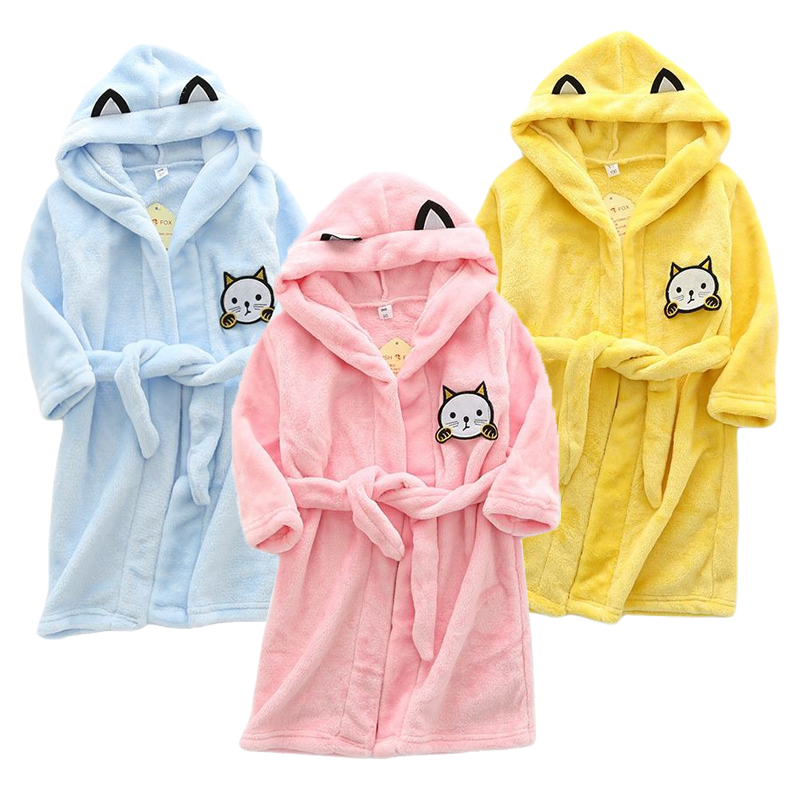 Kids Cartoon Cat Robes New Win - مراجعة Winter Clothing Baby Boy وسعره