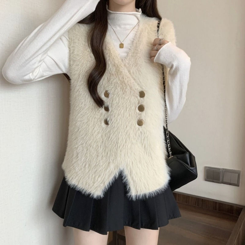 Knit Vests For Women Cardigan  - مراجعة Winter Clothing Sale Women وسعره