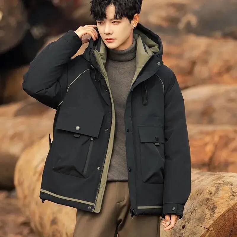 Men's Down Jacket Workwear Thi - مراجعة Winter Clothing Taiwan وسعره