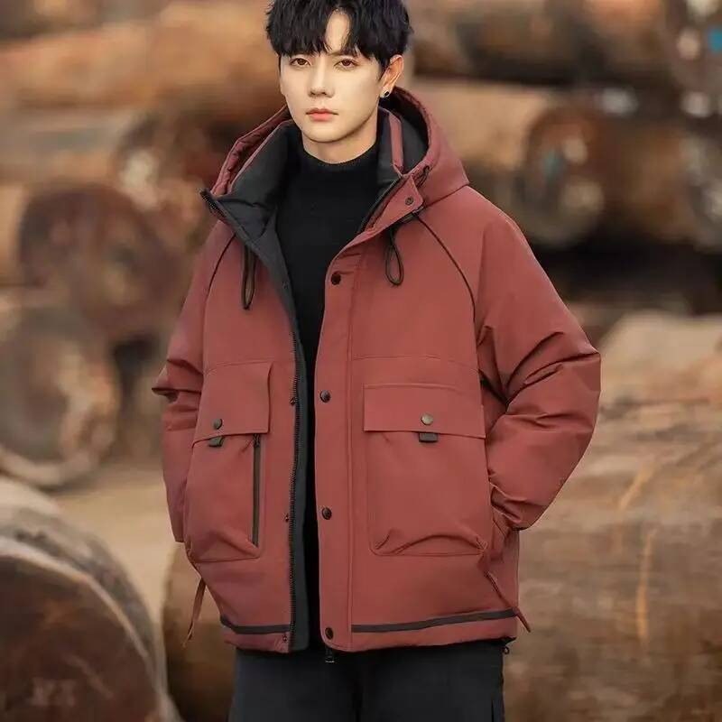 Men's Down Jacket Workwear Thi - مراجعة Winter Clothing Taiwan وسعره