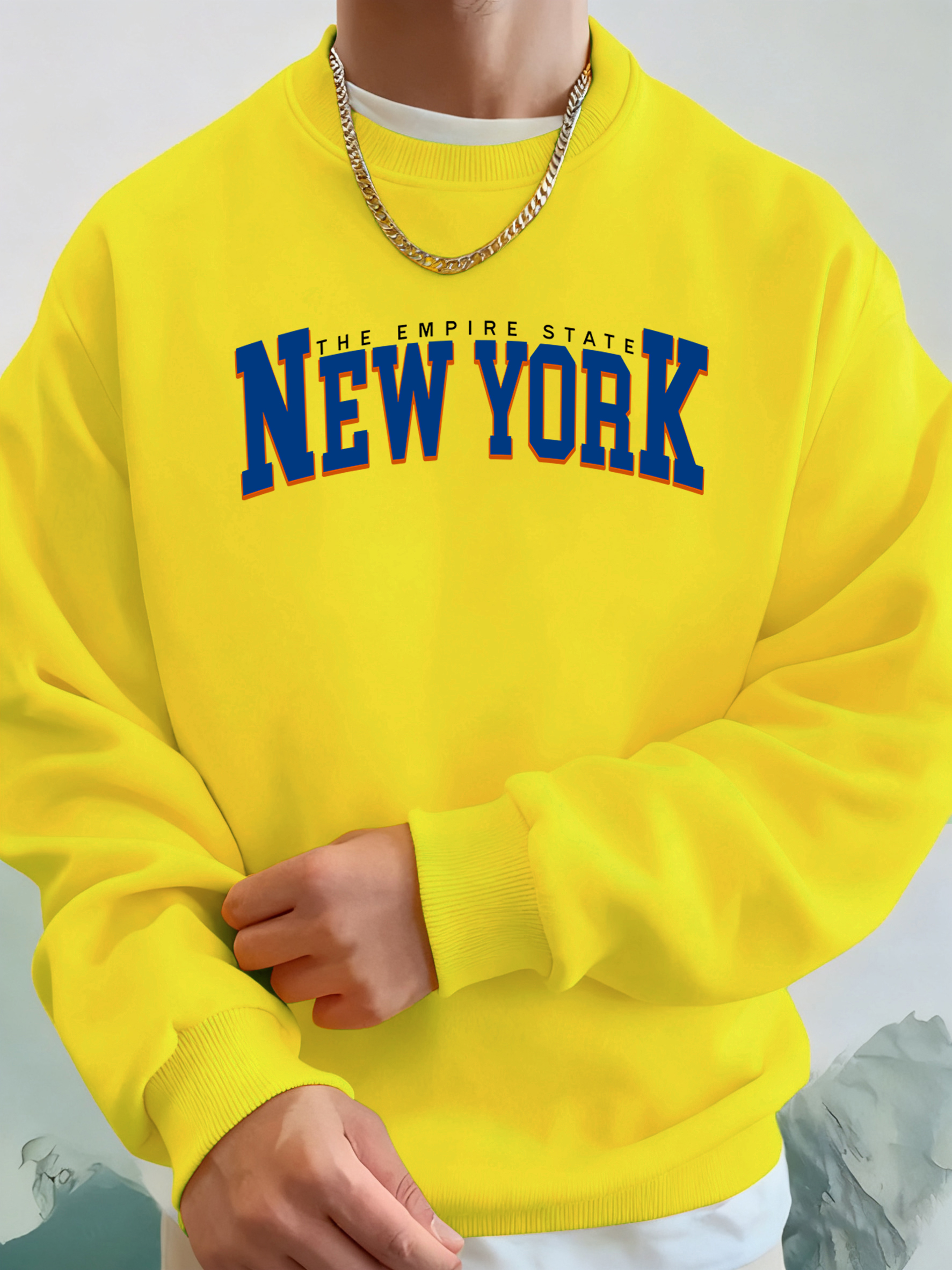 The Empire State New York Prin - مراجعة Winter Clothing New York وسعره