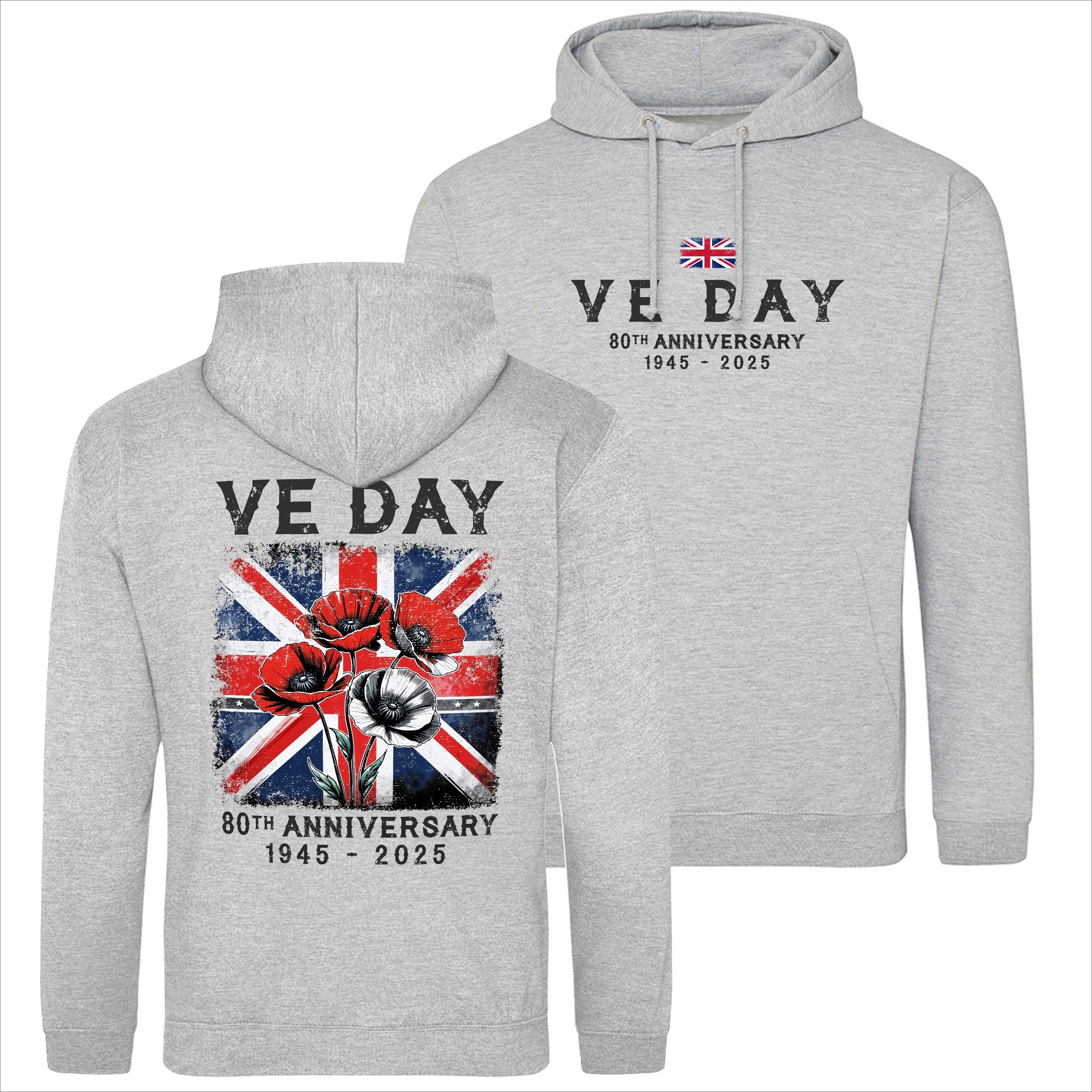 VE Day Union Jack Hoodies Men' - مراجعة Jack Winter Clothing وسعره