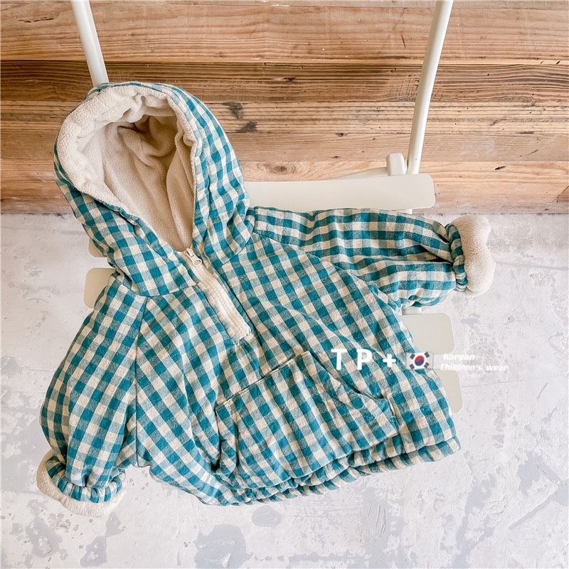 Fashion Plaid Kids Jacket 2026 - مراجعة Winter Clothing Baby Boy وسعره