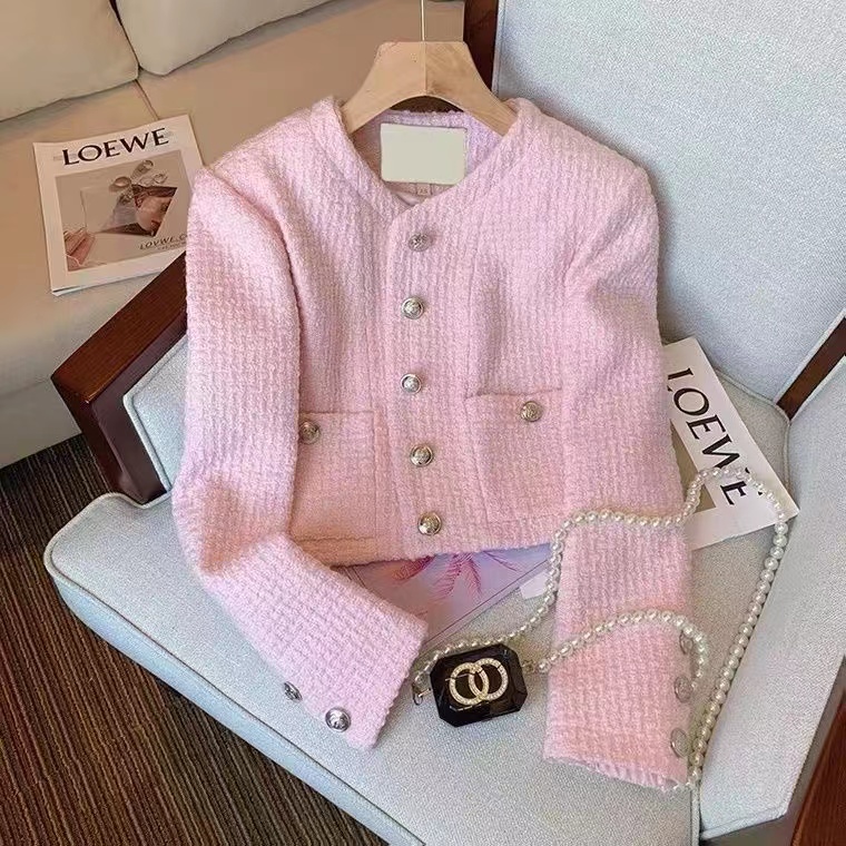 Women Tweed Fragrant Pink Jack - مراجعة Jack Winter Clothing وسعره