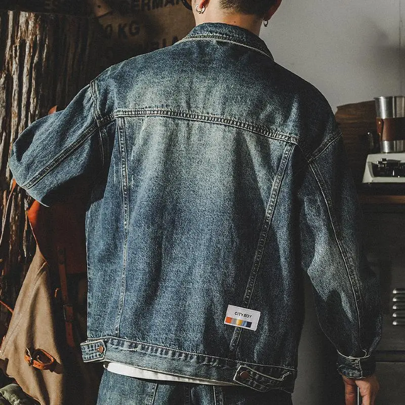 Trendy Loose Denim Jackets Man - مراجعة Quality Winter Clothing Jacket وسعره