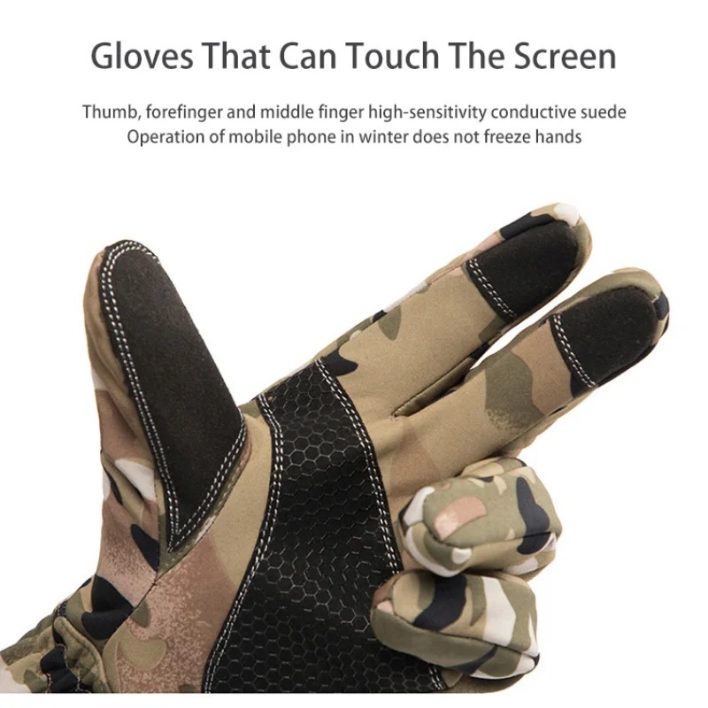 New Winter Tactics Outdoors Ca - مراجعة Waterproof Mitten Ski وسعره