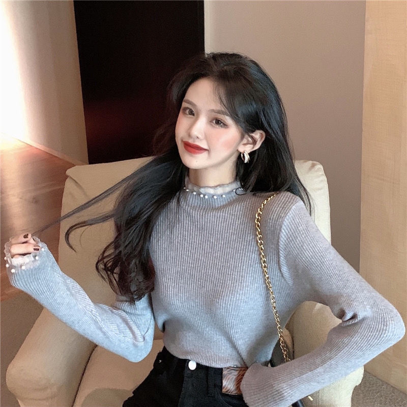 Fashion 2025 Pearl Lace Female - مراجعة Winter Clothing Sale Women وسعره