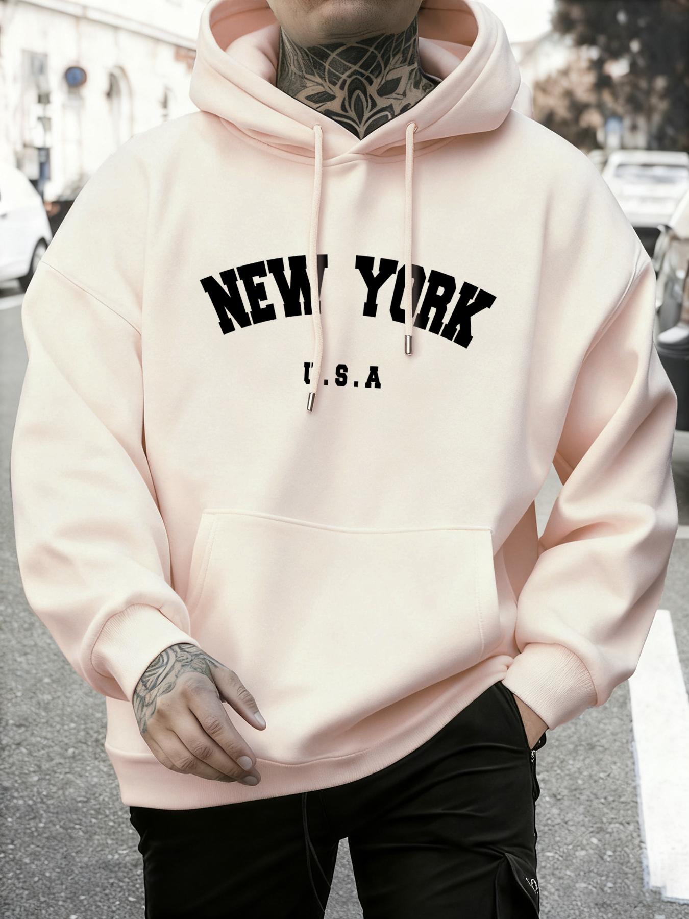 Usa New York City Print Man Pu - مراجعة Winter Clothing New York وسعره