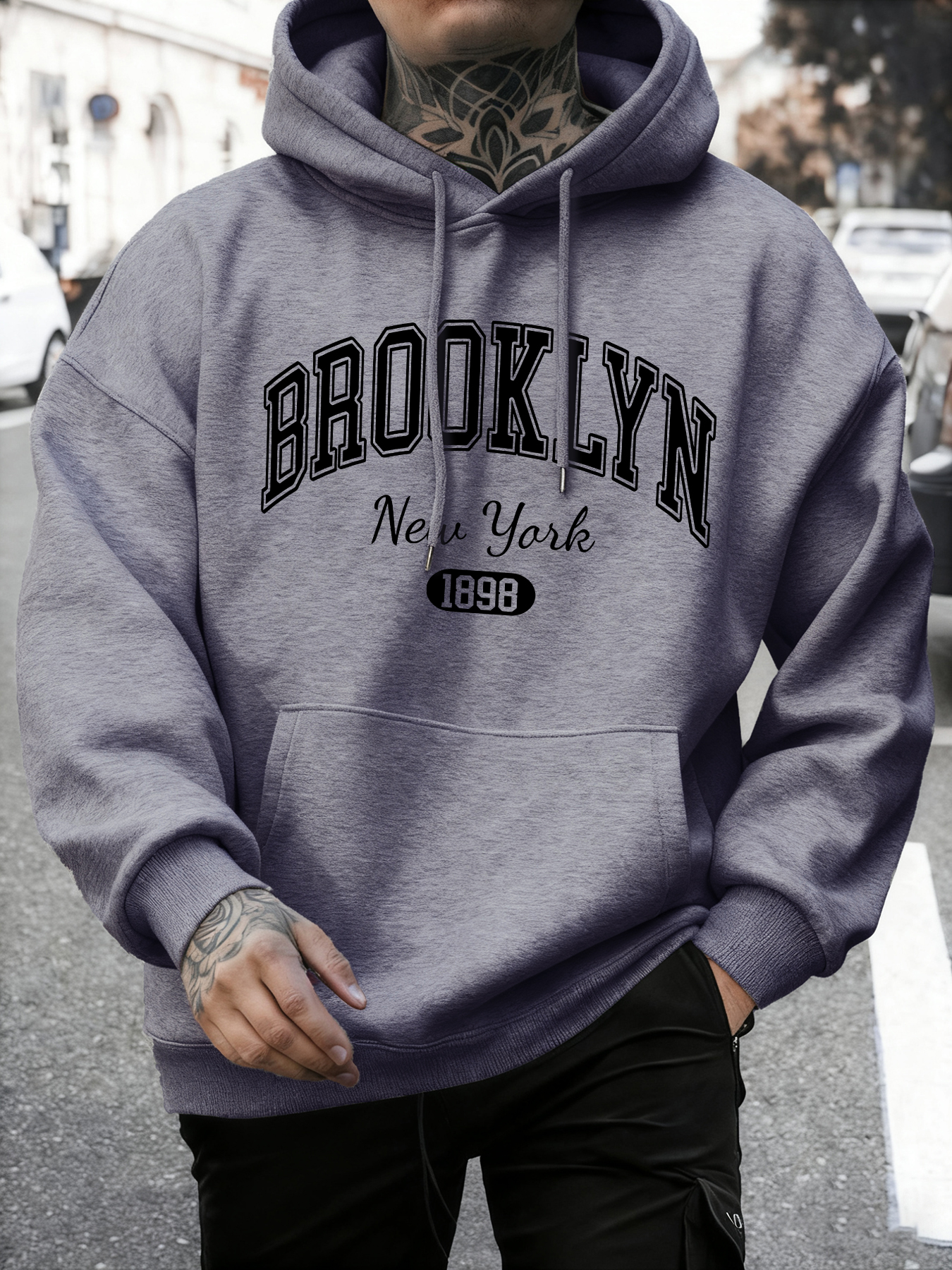 Brooklyn New York Printed Mans - مراجعة Winter Clothing New York وسعره