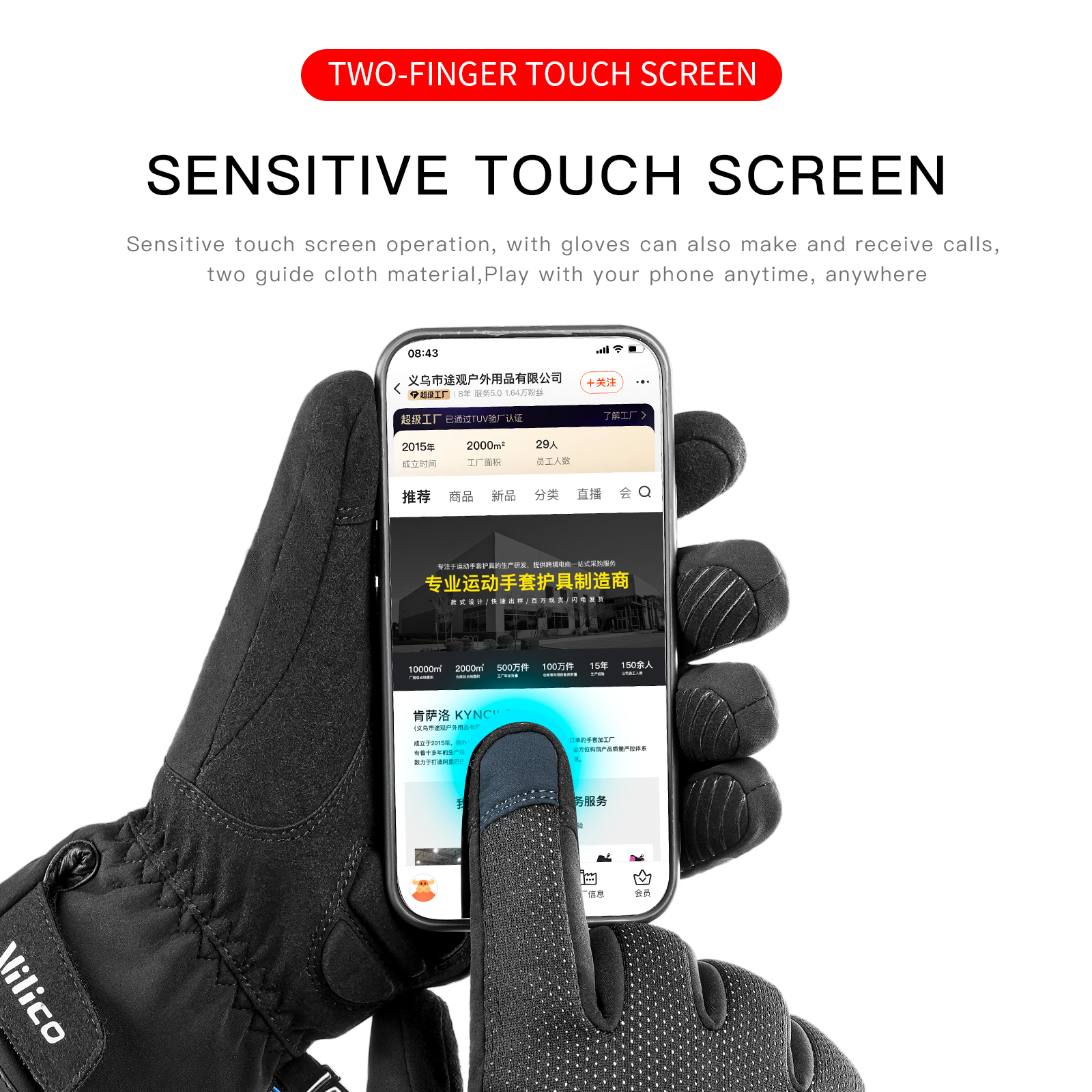 Winter Waterproof Cycling Glov - مراجعة Waterproof Mitten Ski وسعره