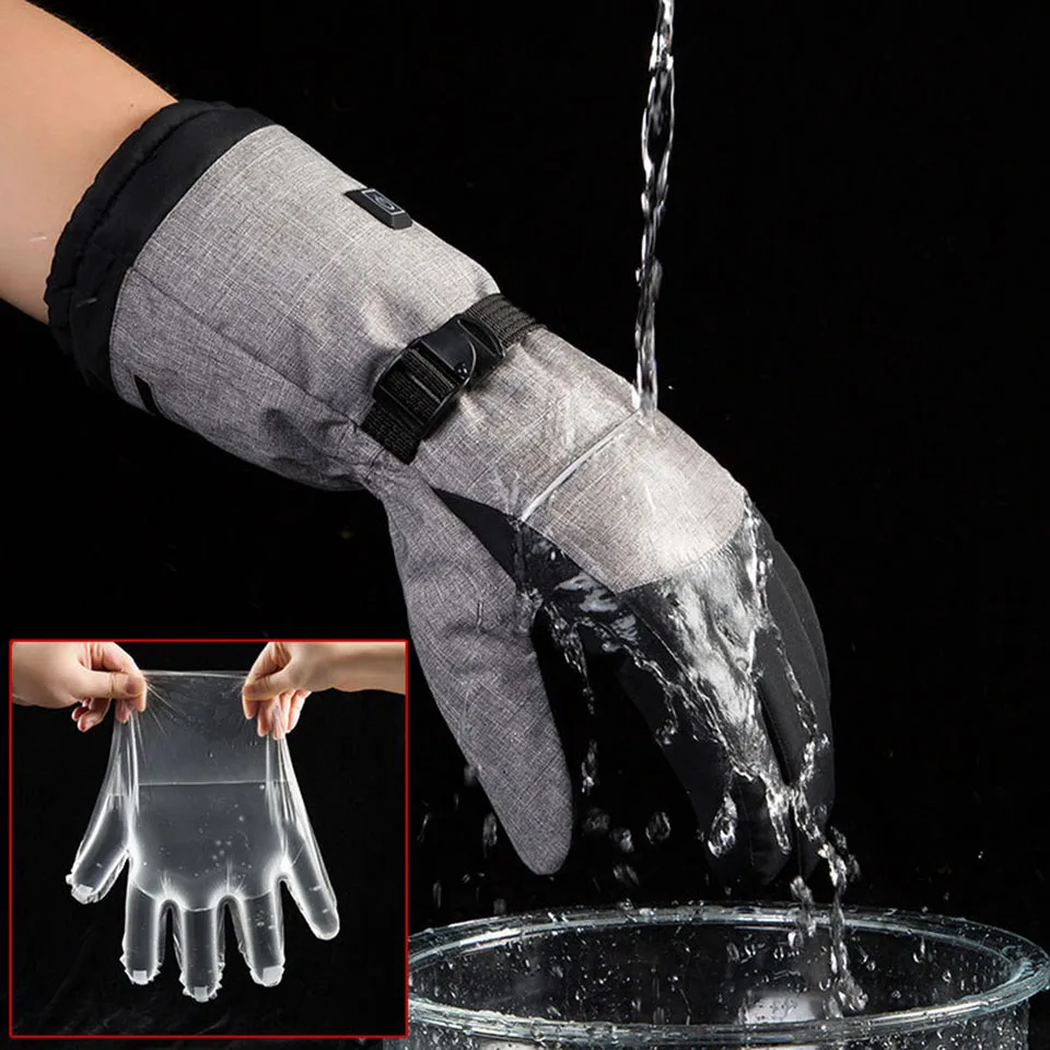 Winter Gloves 3M Cotton Heatin - مراجعة Waterproof Mitten Ski وسعره