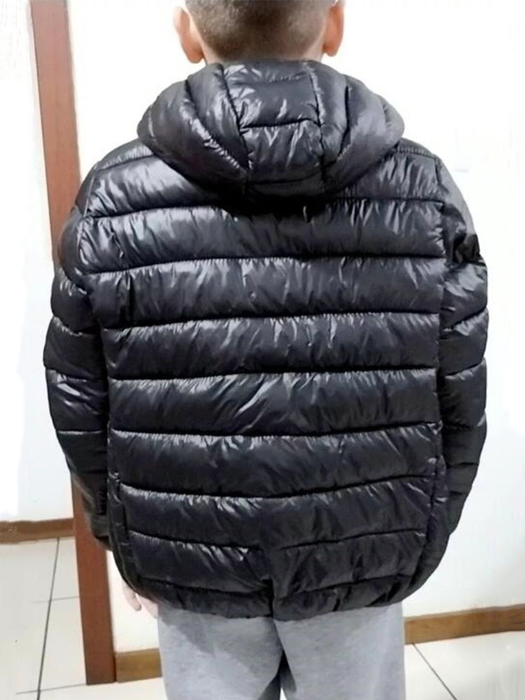 Hooded Lightweight Down Jacket - مراجعة Winter Clothing For Boys وسعره