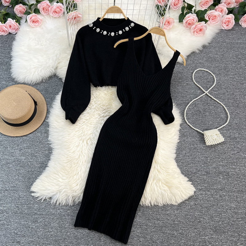 Knit 2 Piece Set Women Long Sl - مراجعة Winter Clothing Matching وسعره