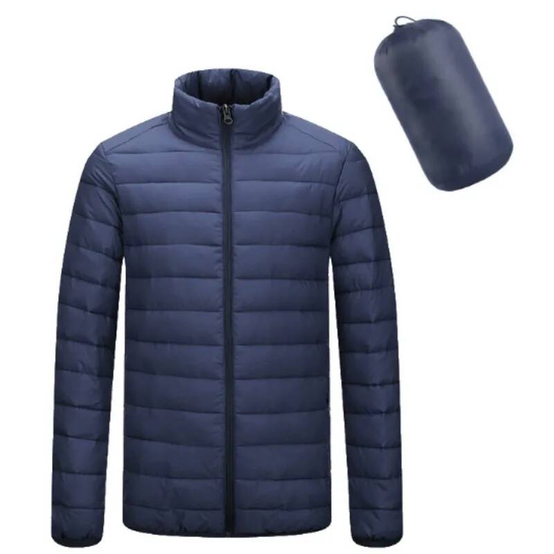 Stand Collar Casual Work Parka - مراجعة Winter Clothing Taiwan وسعره