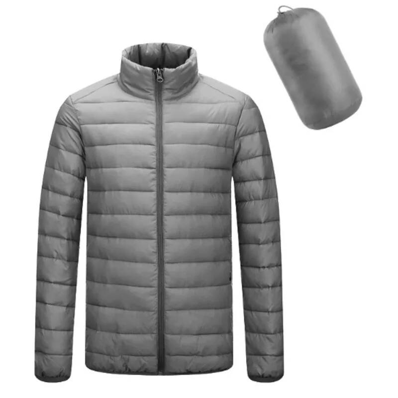 Stand Collar Casual Work Parka - مراجعة Winter Clothing Taiwan وسعره