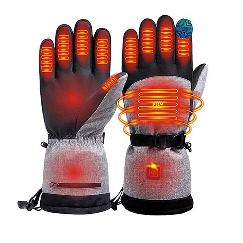 Cotton Heating Winter Gloves E - مراجعة Waterproof Mitten Ski وسعره