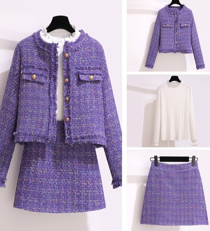 Women Elegant Tweed Fragrant W - مراجعة Jack Winter Clothing وسعره