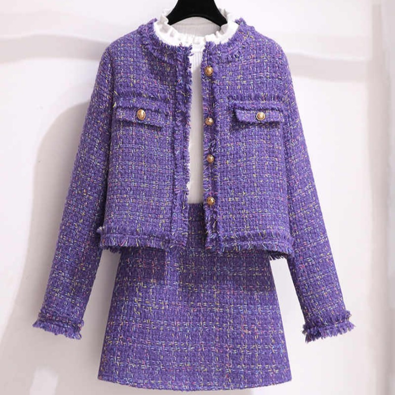Women Elegant Tweed Fragrant W - مراجعة Jack Winter Clothing وسعره
