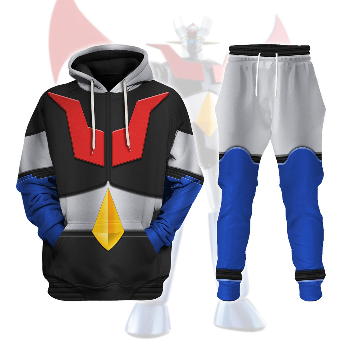 Anime Mazinger Z Cosplay 3D Pr - مراجعة Winter Clothing Pants وسعره