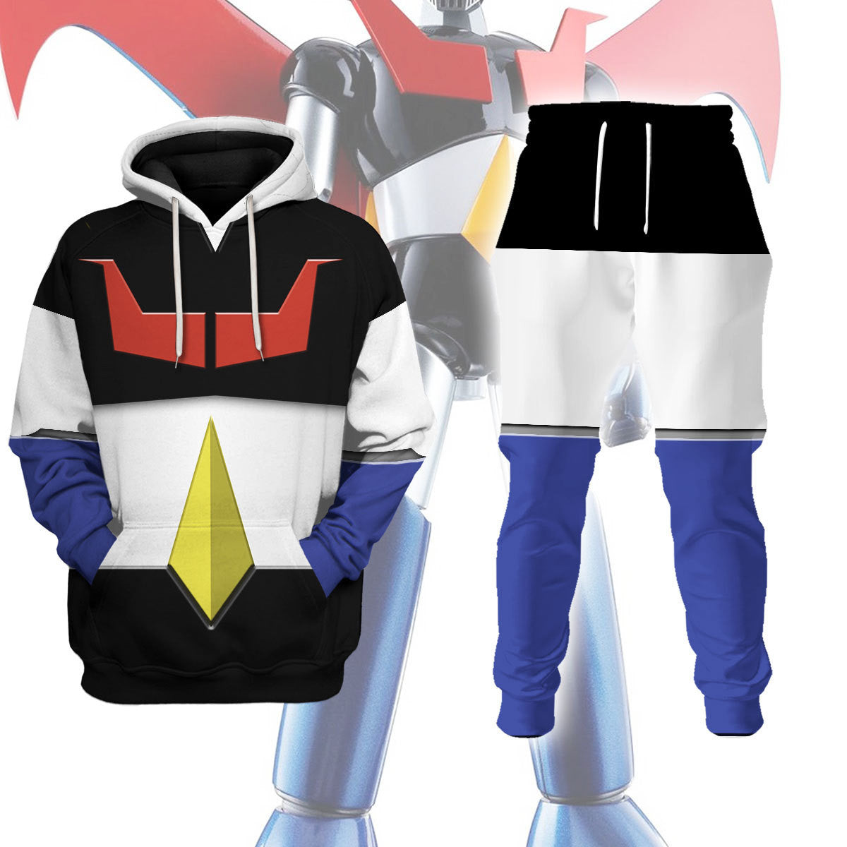 Anime Mazinger Z Cosplay 3D Pr - مراجعة Winter Clothing Pants وسعره