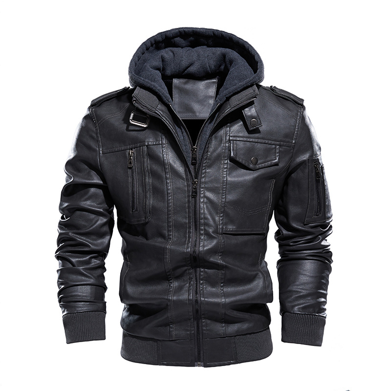 Winter Men's Leather Jacket Hi - مراجعة Quality Winter Clothing Jacket وسعره