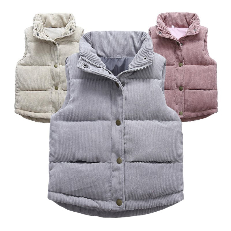 Kids Boys Girls Corduroy Vests - مراجعة Winter Clothing For Boys وسعره