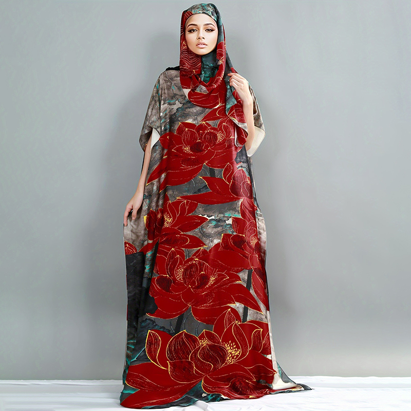 Elegant Muslim Long Dress Sequ - مراجعة Winter Clothing In Malaysia وسعره