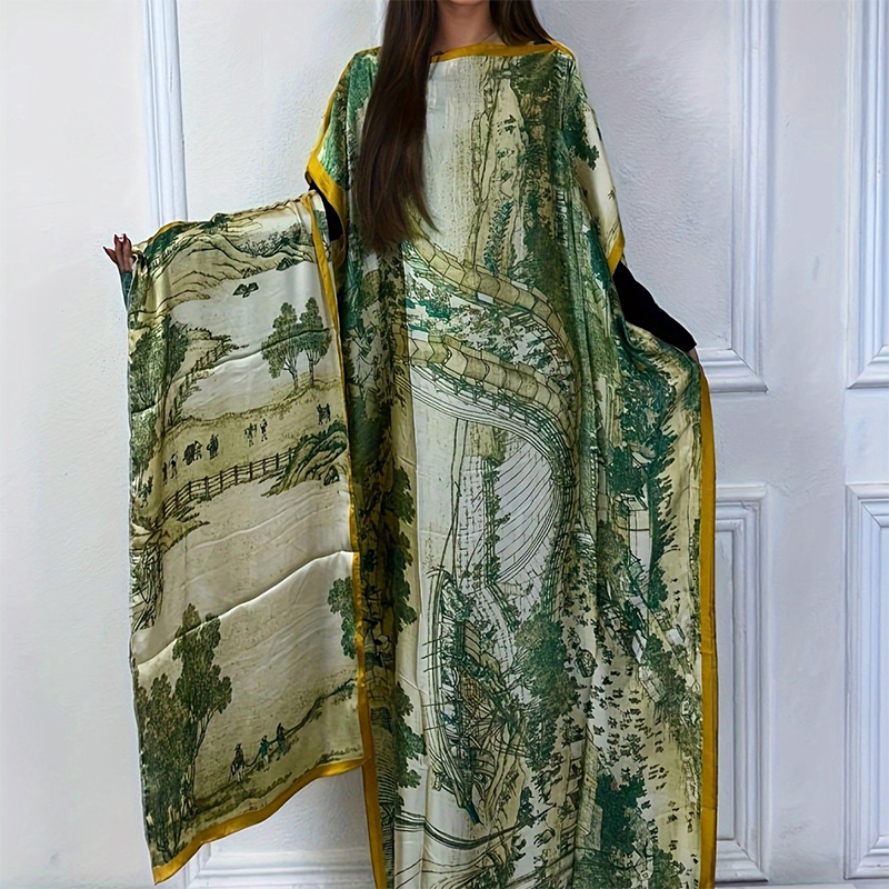 Elegant Muslim Long Dress Sequ - مراجعة Winter Clothing In Malaysia وسعره