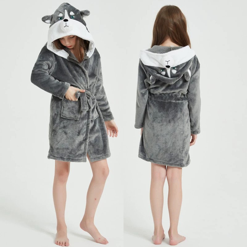 Animal Bathrobes for Girls Chi - مراجعة Winter Clothing Baby Boy وسعره