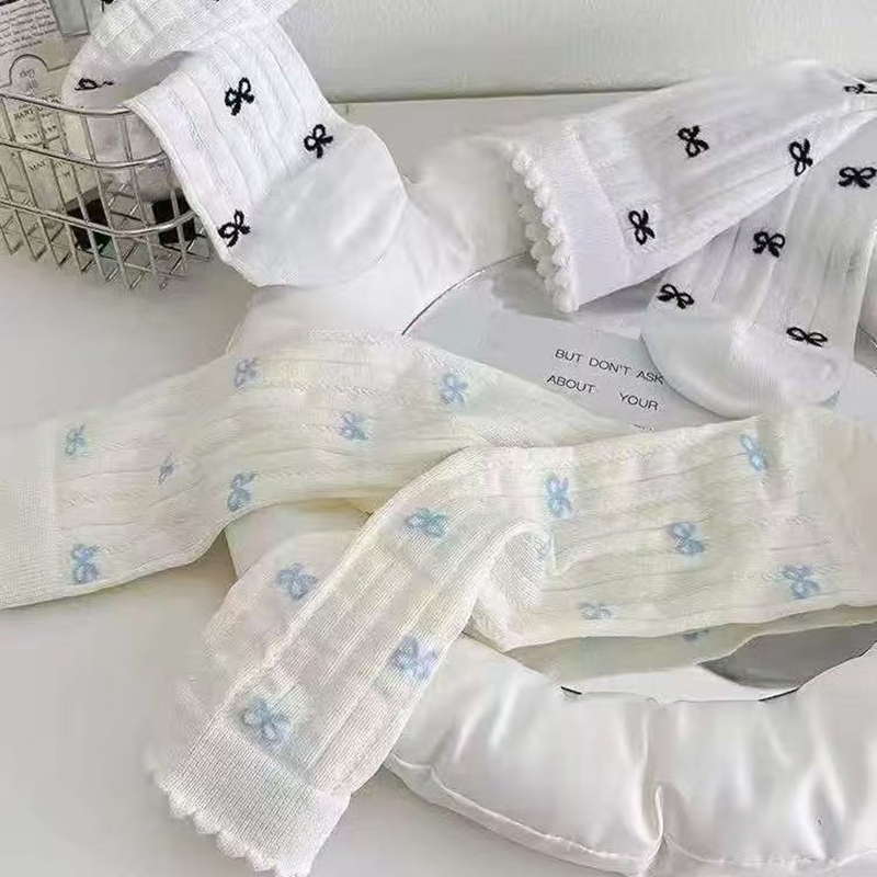 4 Pairs Bow Pattern Women Fema - مراجعة Winter Clothing Sale Women وسعره