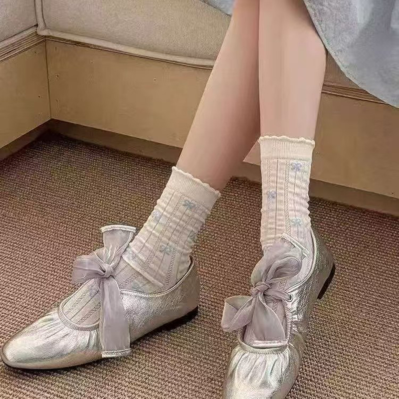 4 Pairs Bow Pattern Women Fema - مراجعة Winter Clothing Sale Women وسعره