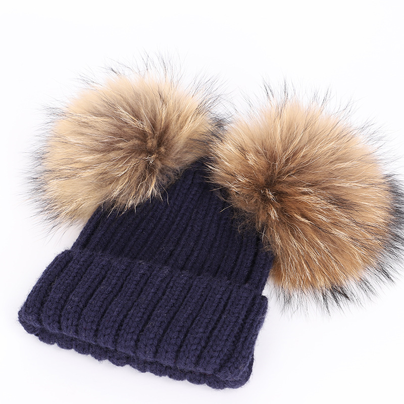 Real Raccoon Fur Balls Kids Kn - مراجعة Winter Clothing For Boys وسعره