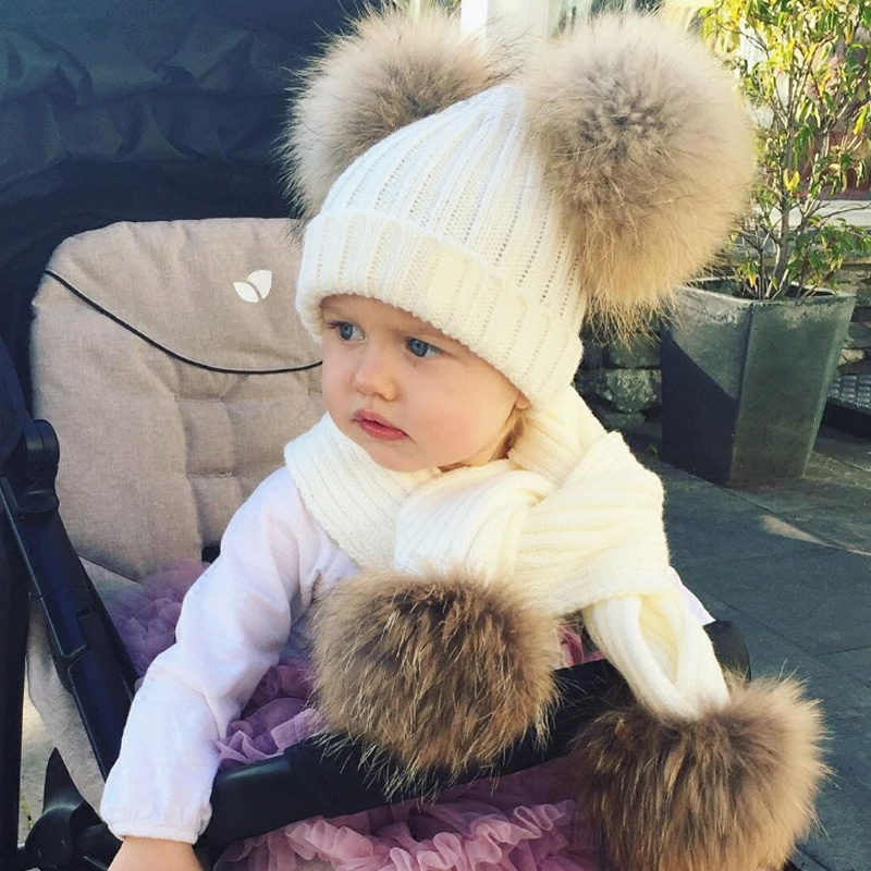 Real Raccoon Fur Balls Kids Kn - مراجعة Winter Clothing For Boys وسعره